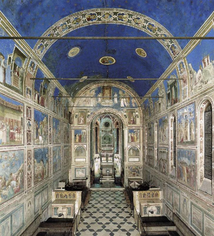 GIOTTO di Bondone The Chapel viewed from the entrance dfg China oil painting art